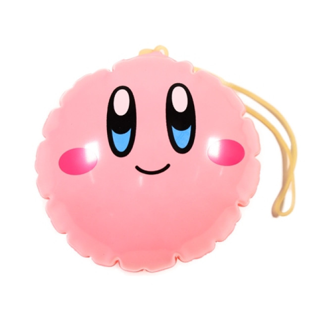 單顆販售 BEETLE 星之卡比 卡比之星 KIRBY 氣球 溜溜球 日本正版 自行吹氣 任天堂 星のカービィ