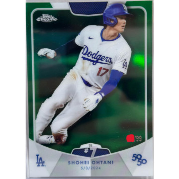 2024 TOPPS CHROME SHOHEI OHTANI 50/50 大谷翔平 棒球卡 99張