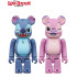 BEETLE BE@RBRICK 史迪奇 STITCH 安琪 ANGEL 迪士尼 庫柏力克熊 2入一組 100%