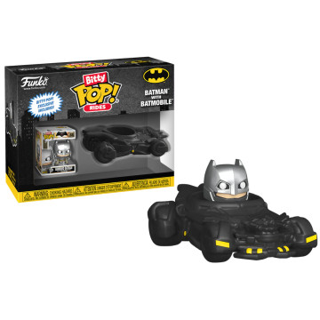BEETLE FUNKO BITTY POP BATMAN 蝙蝠俠 蝙蝠車 RIDE 迷你公仔 騎乘組