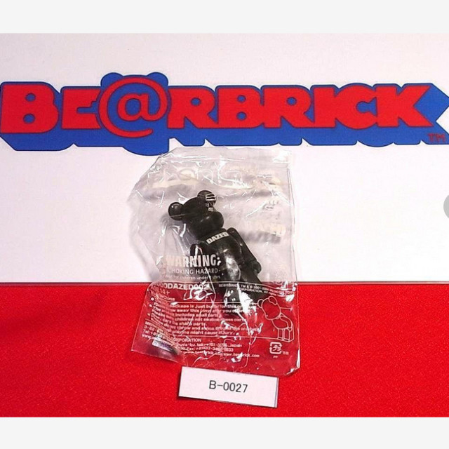 BEETLE BE@RBRICK BOXFRESH DAZED 墨綠 聯名 庫柏力克熊 100%