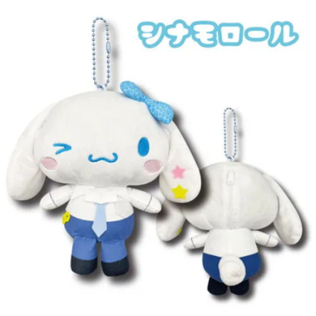 BEETLE 日本正版 大耳狗 喜拿狗 娃娃 吊飾 SANRIO 三麗鷗 辣妹風 拉鍊收納包