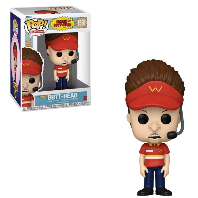 BEETLE FUNKO POP 大頭蛋 癟四與大頭蛋 BEAVIS BUTT-HEAD BURGER 漢堡 店員