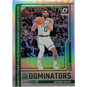 23-24 PANINI DONRUSS HOLO JAYSON TATUM ELITE DOMINATORS