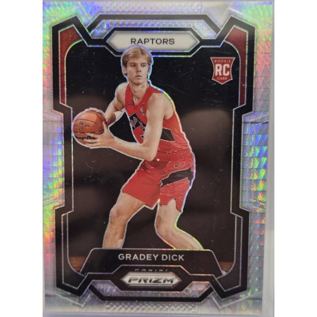 2023-24 PANINI PRIZM GRADEY DICK RC SILVER HOLO HYPER 格雷迪·迪克