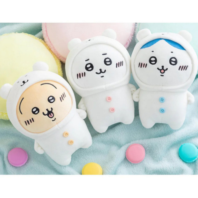 BEETLE NAGANO 吉伊卡哇 自嘲熊 聯名 絨毛 娃娃 烏薩奇 小八貓 日本正版 CHIIKAWA 20公分