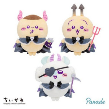 BEETLE PARADE 吉伊卡哇 惡魔系列 飛鼠 小桃 烏薩奇 絨毛娃娃 35公分 CHIIKAWA 景品 日本正版