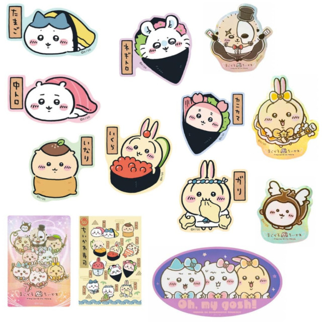 BEETLE 吉伊卡哇 單張貼紙 魔法少女系列 壽司系列 日本正版 CHIIKAWA 小八貓 烏薩奇 海獺師傅 小甲蟲