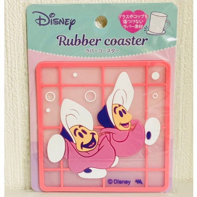 BEETLE 小牡蠣 杯墊 迪士尼 愛麗絲夢遊仙境 牡蠣寶寶 RUBBER COASTER 日本正版