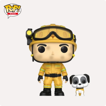 BEETLE FUNKO POP 消防員 火場指揮員 FIREMAN FIRE COMMANDER DOG 亞洲限定