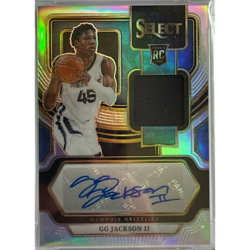 PANINI 2023 SELECT GG JACKSON II NBA AUTO RC 球衣簽名卡 曼菲斯灰熊 RJA