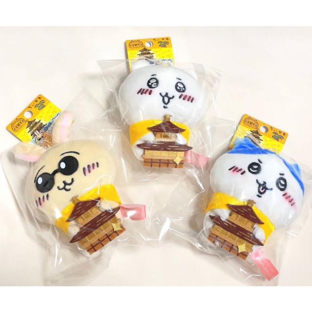 BEETLE 京都 金閣寺 限定 日本正版 烏薩奇 CHIIKAWA 小八貓 吉伊卡哇 小可愛 吊飾 娃娃 掛飾