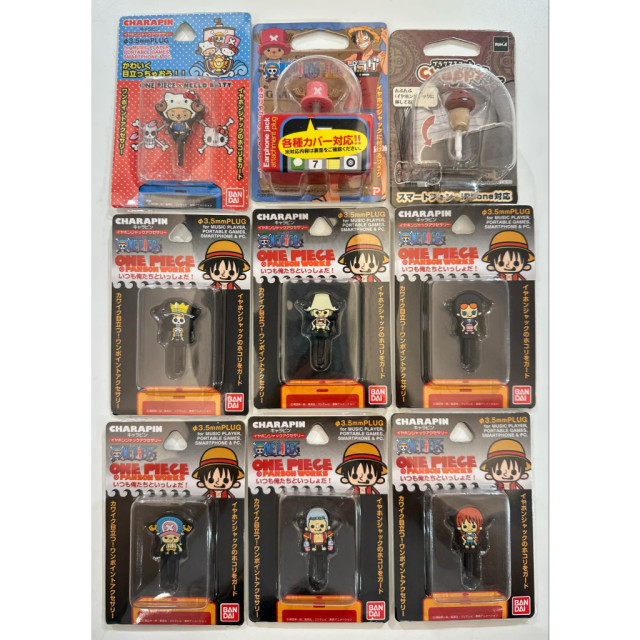 BEETLE ONE PIECE 海賊王 航海王 耳機塞 3.5MM 海賊王耳機塞 耳機孔塞 喬巴 娜美 騙人布 羅賓