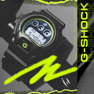 BEETLE 卡西歐 CASIO G-SHOCK ALBINO & PRETO 巴西柔術 聯名 DW6900AP23-1