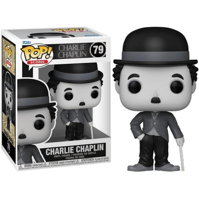 BEETLE FUNKO POP 查理·卓別林 CHARLIE CHAPLIN ICONS 喜劇演員 默劇 #79