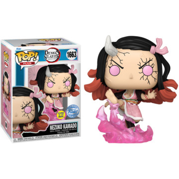 BEETLE FUNKO POP 禰豆子 鬼化 NEZUKO 彌豆子 鬼滅之刃 竈門禰豆子 限定 夜光