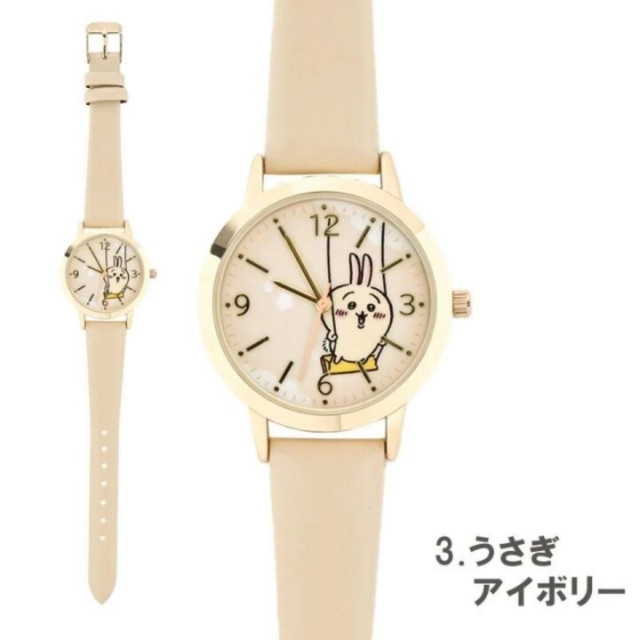 BEETLE 手錶 皮革錶帶 皮革手錶 吉伊卡哇 烏薩奇 CHIIKAWA USAGI 鞦韆 兔兔 日本限定 正版