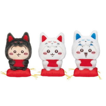 BEETLE 伏見稻荷 MOGUMOGU本舖 狐狸 烏薩奇 絨毛娃娃 CHIIKAWA 吉伊卡哇 小八貓 坐墊