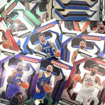 2023-24 PANINI NBA PRIZM 大富翁 全明星  MONOPOLY LEBRON LUKA CURRY