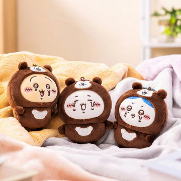 BEETLE 吉伊卡哇 馬來熊 烏薩奇 小八貓 自嘲熊 聯名 絨毛娃娃 吊飾 掛飾 鑰匙圈 CHIIKAWA