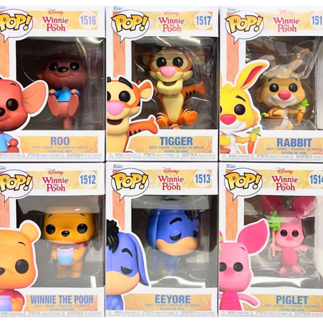 BEETLE FUNKO POP 小熊維尼 小豬 小荳 DISNEY 迪士尼 屹耳 跳跳虎 瑞比 WINNIE POOH