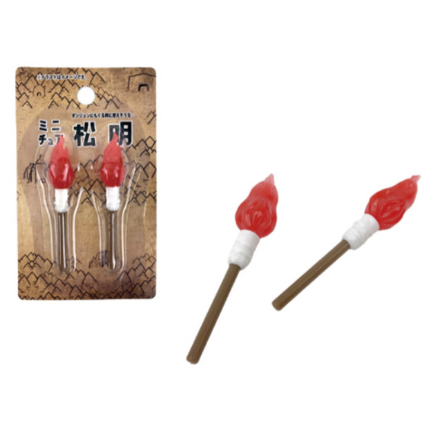 BEETLE PONY 火把 火炬 松明 2入 1/12 日本 公仔 專用 擺設 佈置 場景 小物 迷你模型