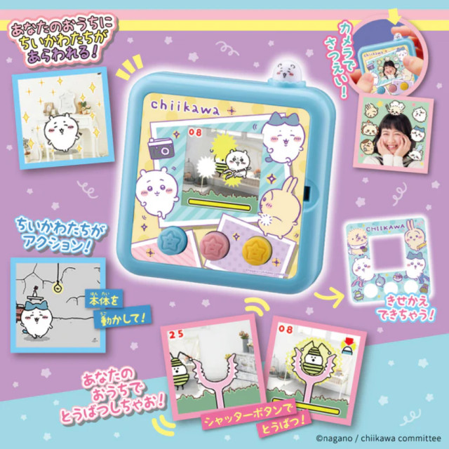 BEETLE 吉伊卡哇 CHIIKAWA TAKARA TOMY 拍照遊戲機 遊戲電子雞 小八貓 照相機