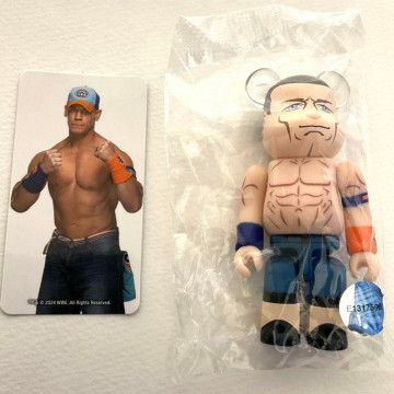 BEETLE BE@RBRICK 48代 約翰希南 JOHN CENA 隱藏版 摔角 S48 盒抽 庫柏力克熊 100%