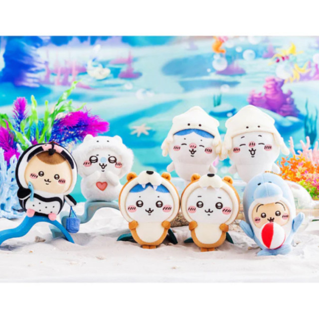 BEETLE 日本正版 水族館 海龜 小八貓 海豹 吉伊卡哇 栗子 企鵝 海獅 吊飾 娃娃 掛飾 CHIIKAWA