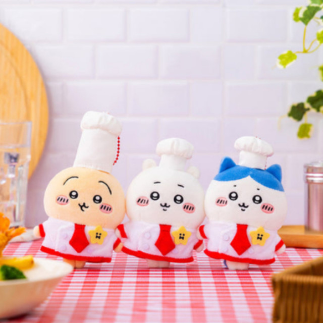 BEETLE 吉伊卡哇 廚師長 料理長 高帽 廚師系列 吊飾 掛飾 鑰匙圈 CHIIKAWA 烏薩奇 鼎泰豐 獅薩 娃娃