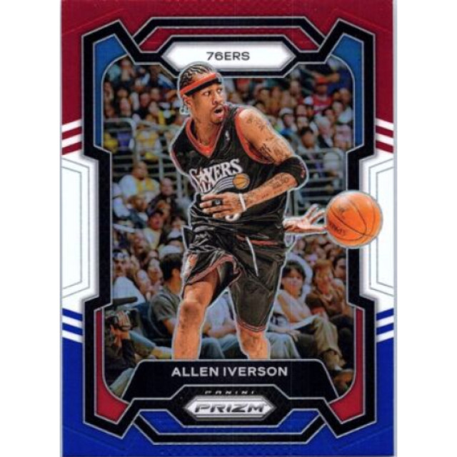 BEETLE PANINI PRIZM ALLEN IVERSON 艾佛森 費城76人 NBA 2023-24 三色亮