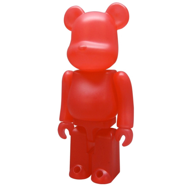 無盒無卡 BEETLE BE@RBRICK 5代 S5 JELLYBEAN 果凍 透明 粉色 庫柏力克熊 100%