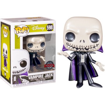 BEETLE FUNKO POP 傑克 聖誕夜驚魂 JACK SKELLINGTON 吸血鬼 VAMPIRE 金屬 限定