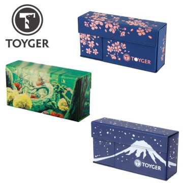 BEETLE TOYGER DECKSLIMMER 變形折疊卡盒 春天 冬天 森林 櫻花 合成皮製 卡片收納盒