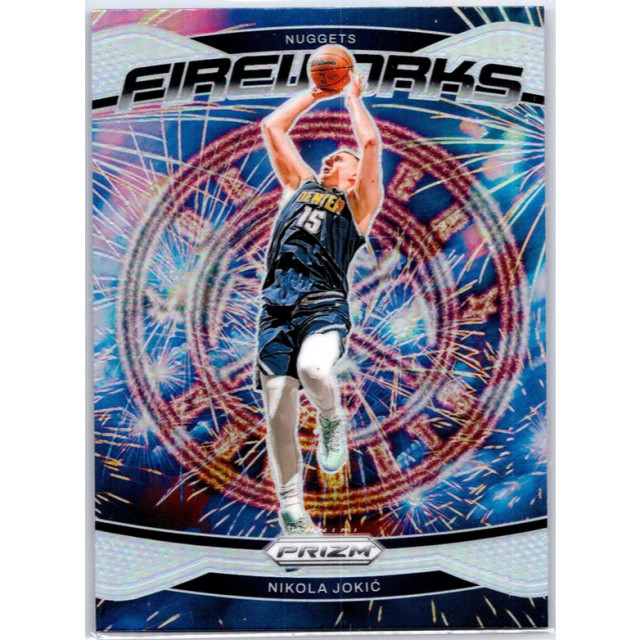 2024-25 PANINI PRIZM NIKOLA JOKIC FIREWORKS 丹佛金塊 球員卡 #11