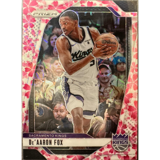 24-25 PANINI PRIZM DEAARON FOX CHERRY BLOSSOM 國王 球員卡 櫻花 限量20