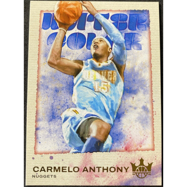 23-24 PANINI NBA COURT KINGS CARMELO ANTHONY 丹佛金塊 水彩 油畫 球員卡