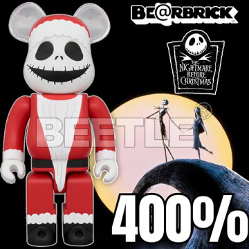 BEETLE BE@RBRICK 聖誕 傑克 CHRISTMAS SANTA JACK 聖誕夜驚魂 庫柏力克熊 400%