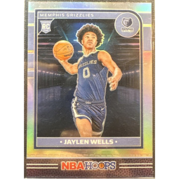 2024-25 PANINI HOOPS JAYLEN WELLS RC HOLO SILVER 灰熊 球員卡