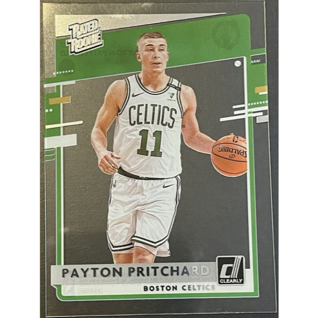 20-21 CLEARLY DONRUSS RATED ROOKIE PAYTON PRITCHARD 塞爾提克 透明卡