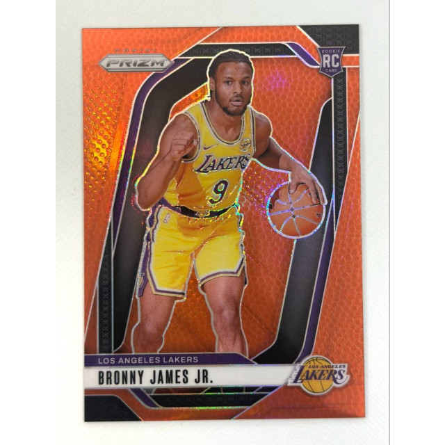 2024-25 PANINI PRIZM NBA BRONNY JAMES JR RC 湖人 橘亮 幫你煎 225張