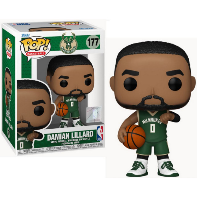 BEETLE FUNKO POP NBA DAMIAN LILLARD 密爾瓦基 公鹿隊 達米安 利拉德 里拉德 177