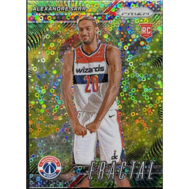 2024-25 PANINI PRIZM ALEXANDRE SARR FRACTAL 薩爾 RC 泡泡亮