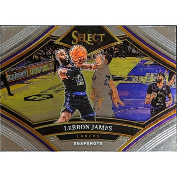 2023-24 PANINI SELECT NBA LEBRON JAMES SNAPSHOTS 湖人 球員卡 #12