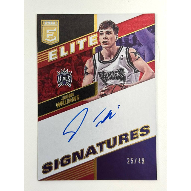 22-23 PANINI NBA DONRUSS ELITE JASON WILLIAMS AUTO 卡面簽 國王