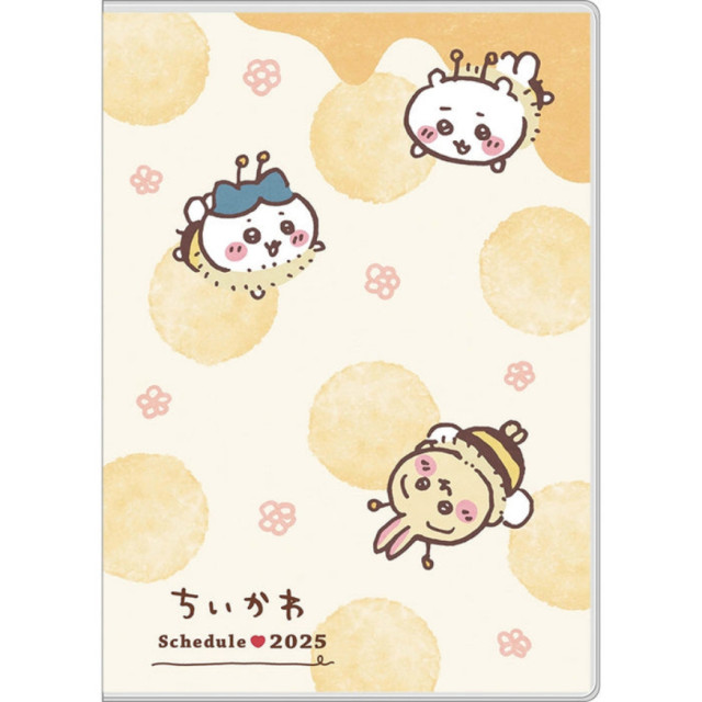 BEETLE 吉伊卡哇 烏薩奇 小八貓 蜜蜂 手帳本 日記本 記事本 日本正版 2025 手帳 行事曆 B6