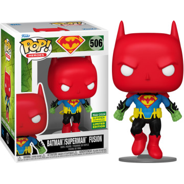 BEETLE FUNKO POP 蝙蝠俠 超人 BATMAN SUPERMAN FUSION 2024展場限定