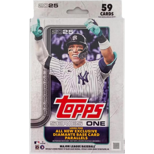 整盒販售 2025 TOPPS SERIES 1 BASEBALL HANGER BOX 棒球卡 MLB 球員卡