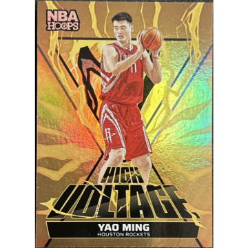 24-25 PANINI HOOPS HOLO YAO MING 姚明 火箭 HIGH VOLTAGE 高壓電 球員卡