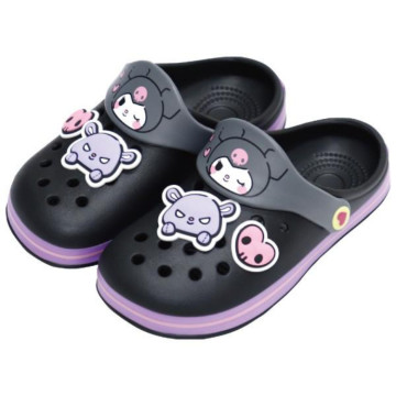 BEETLE 日本 正版 庫洛米 酷洛米 KUROMI 夏日涼鞋 洞洞鞋 男女皆可 布希鞋 拖鞋 三麗鷗 EVA樹脂